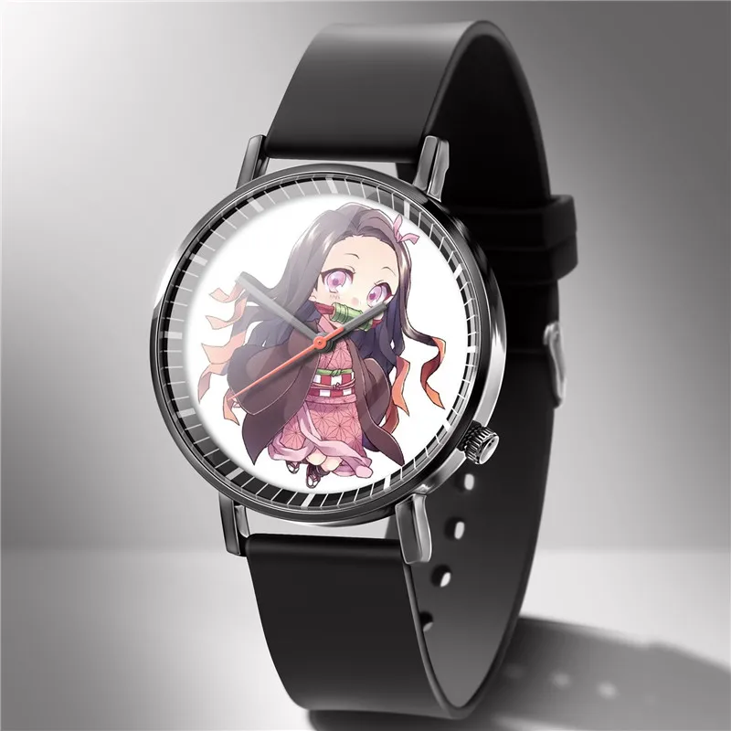 

2020 New Anime Demon Slayer Kimetsu no Yaiba Wristwatch For Women Watch Watches Quartz Wristwatch Female Clock Brithday Gifts 01