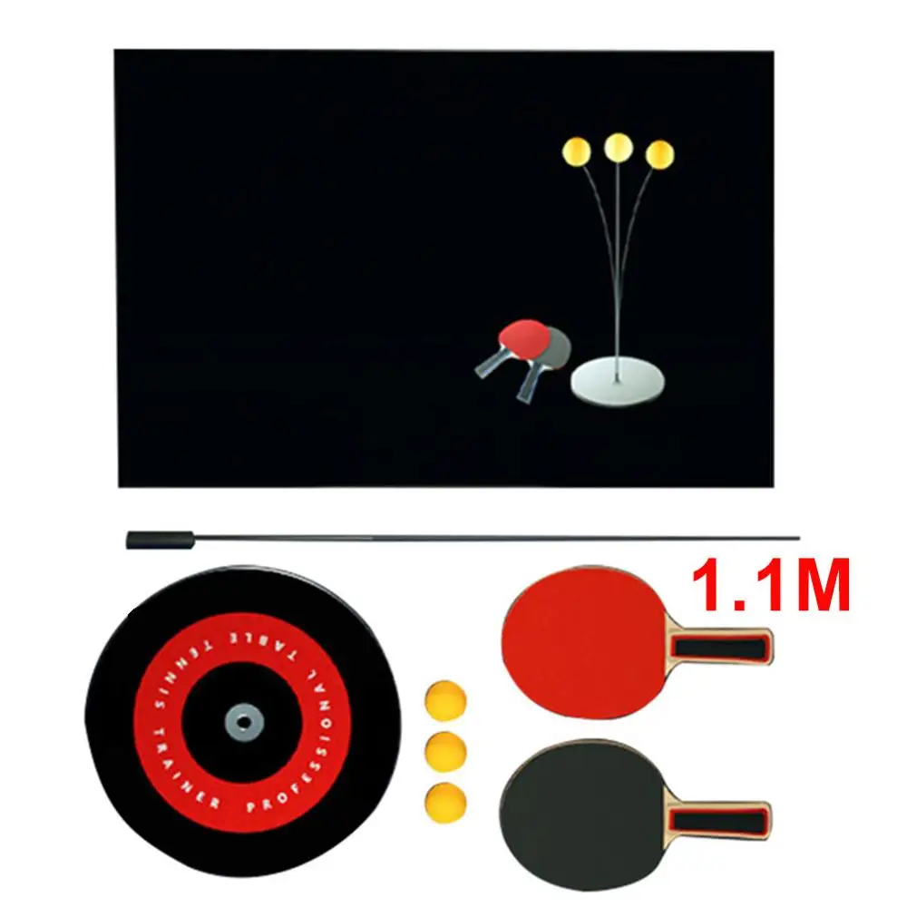 Профессиональный тренажер для пинг-понга, настольный теннис, эластичный учебный робот, быстрый отскок, эластичный мягкий мяч, спортивный тренажер - Цвет: 1.1