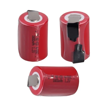 

yeckpowo 3 pcs 4/5SC batteries power tools battery SUBC rechargeable batterie 1800mah nicd 1.2v color random