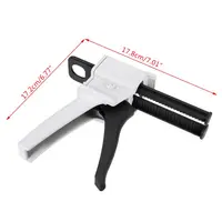 2:1/1:1 Universal Glue Gun 50ml Two Component AB Epoxy Sealant Glue Gun Applicator Glue Adhensive Squeeze Manual Caulking Q84D 1