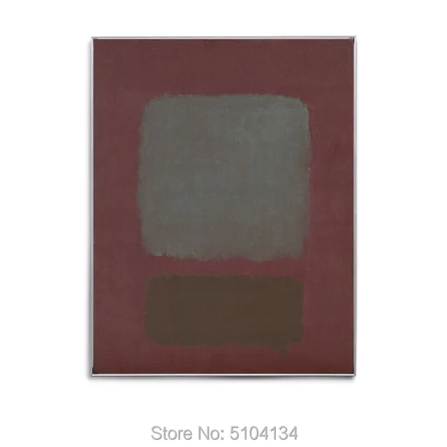 

Handmade Abstract Mark Rothko Oil Painting for Living Room Hand Painted Wall Art Picture Oil Canvas Painting For Bedroom Aisle