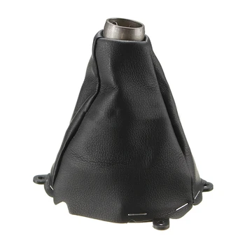 

Manual Shift Shifter Boot PU Leather Stiched For Honda Civic Si 2006-2011 Black