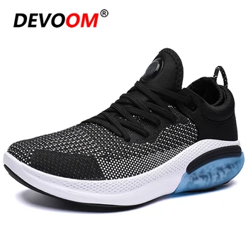 

Men Running Shoes Breathable Black Sneakers Men 2020 Lightweight Air Cushion Athletic Gym Shoes Outdoor Trainers Sport Shoes Men