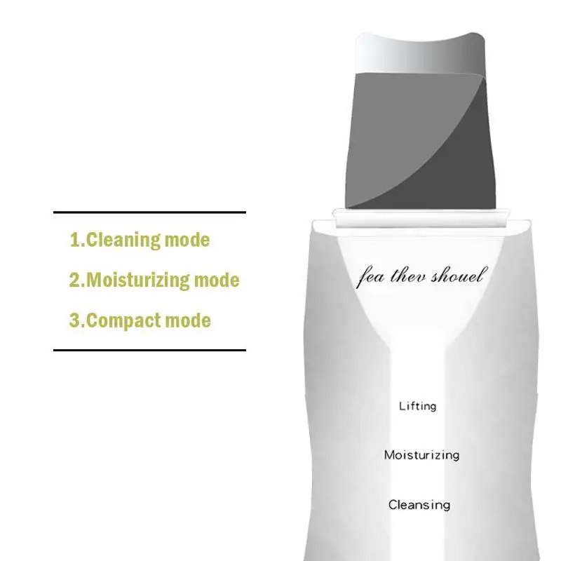 Blackhead Remover Facial Pore Acne Cleaner Moisturizing Lifting and Tightening Mode Ultrasonic USB Charged Skin Care Tool