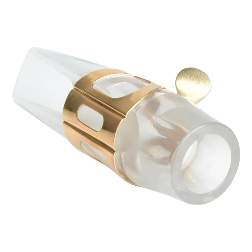 Alto Saxophone Transparent Flute Abs Send B Back To High-Quality Abs Mouthpiece Saxophone Mouthpiece Flute Head Blow Mouth