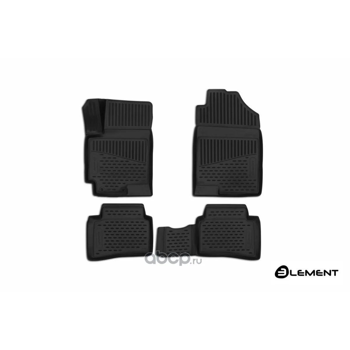 Коврики 3d В Салон Hyundai Solaris,-, Comfort, 4 Шт.(Полиуретан) ELEMENT арт. ELEMENT3D2065210