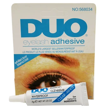 

False Eyelashes Makeup Adhesive False Eyelash Glue Clear-white Dark-black Waterproof Eye Lash Cosmetic Tools Black and white