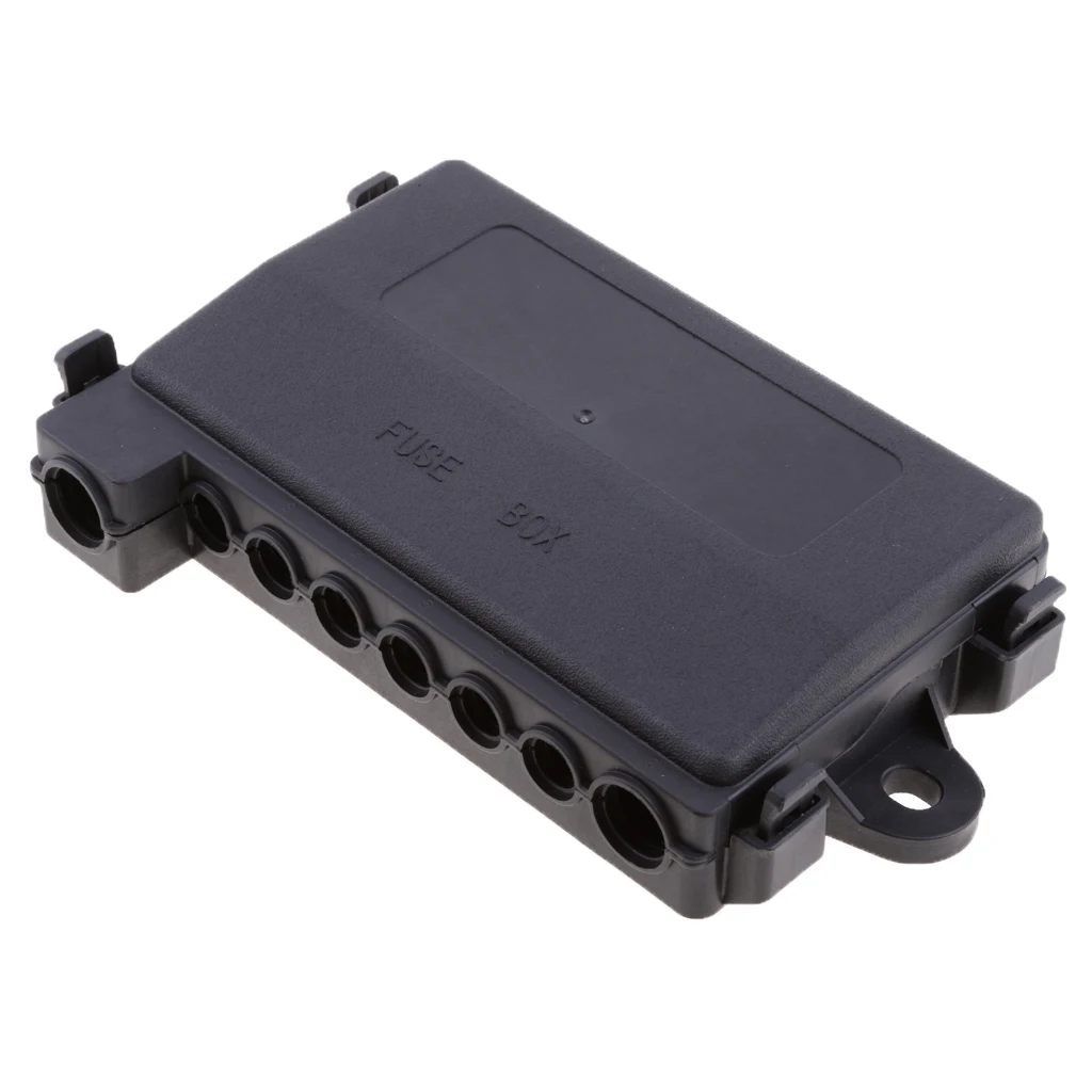 Universal Car Van Boat Midi ANM ANS Fuse Box Holder Block 7 Way DC32V