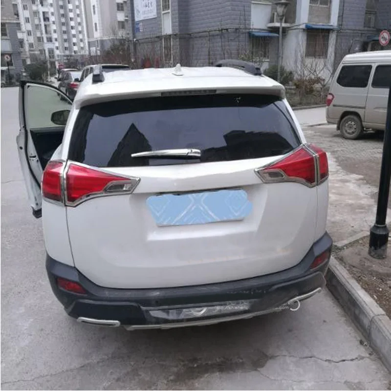 Lsrtw2017 для Toyota Rav4 Автомобильная задняя противотуманная фара накладка декоративные аксессуары для интерьера 2013