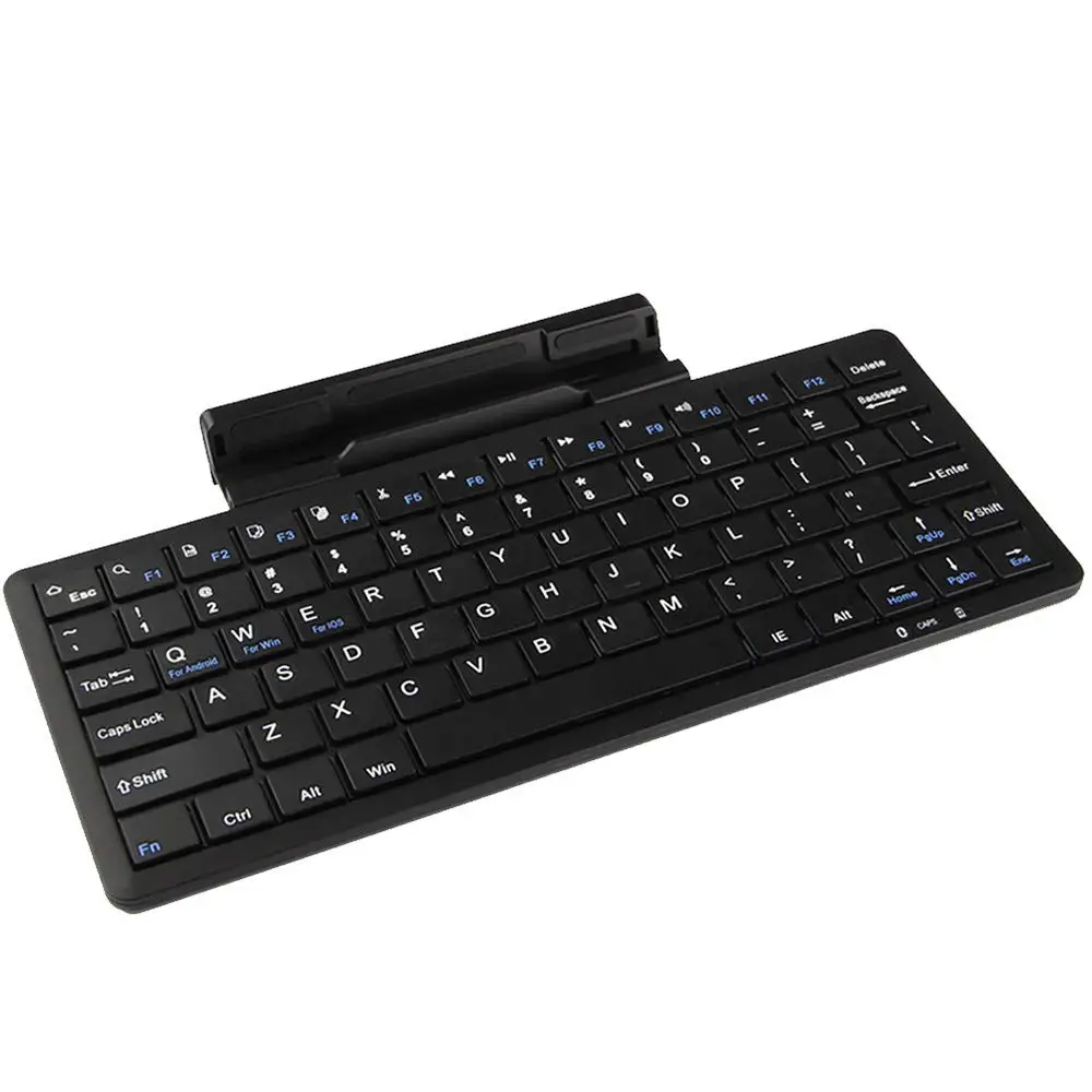 Черный ANRY KB-1303 все в одном Беспроводная Bluetooth клавиатура для Iphone, Ipad 2/3/4, Ipad mini, Galaxy S3, Galaxy Note2, Galaxy 10 10,1 планшет - Цвет: Черный