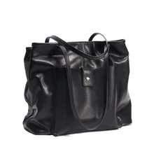 Женские сумки большой емкости путешествия Повседневная сумка высокого качества черный топ-Ручка Сумки из натуральной кожи сумка женская