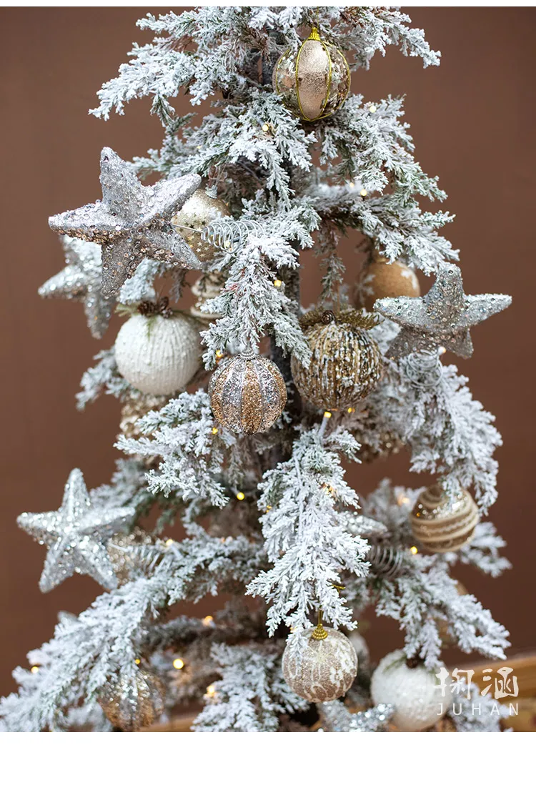 Шампанское золото снег глобус Рождественская елка Lob праздничные украшения вечерние украшения окна торговый воздушный шар ленты