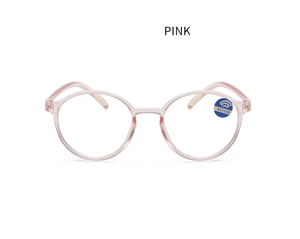 Ретро Анти-синий светильник компьютерные очки женские круглые мужские простые очки