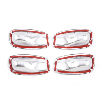 

4pcsABS Chrome Door Handle Bowl Cover Trim Car Styling Accessory For BMW 5 Series E60 E61 2006-10