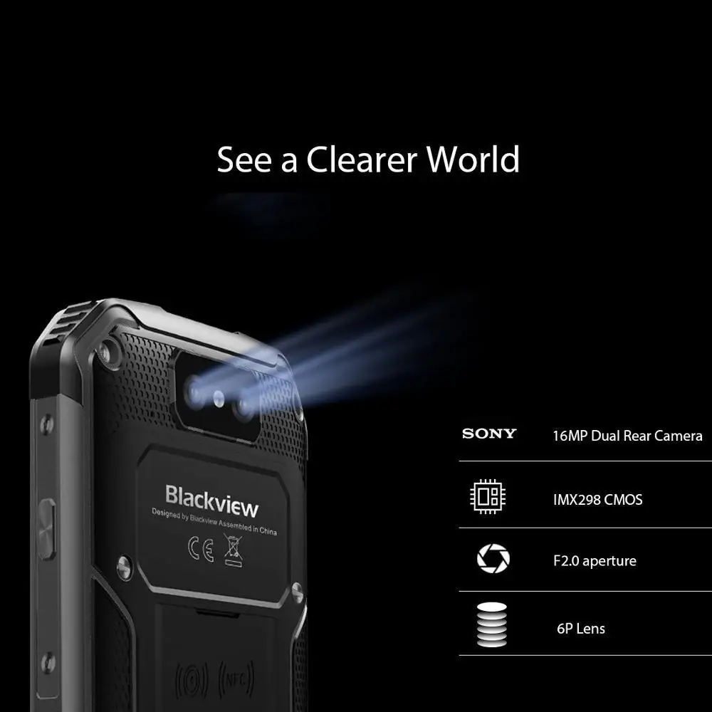 Blackview BV9500 Plus 10000 мАч Android 9,0 4G Прочный смартфон 4 Гб+ 64 Гб Helio P70 Восьмиядерный IP68 Ударопрочный 5," мобильный телефон