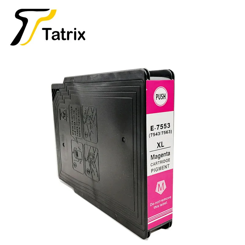Татрикс для epson T7551-T7554(T7561 T7541) Совместимый струйный картридж для epson WorkForce Pro WF-8090 8510 8010 8590