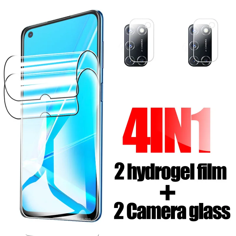 Для Oppo A92 A91 A5 A52 A53 A72 2020 Reno2 2Z Reno4 4Z 4 lite Reno5 5G Reno 2 5 Гидрогелевая пленка защитная для
