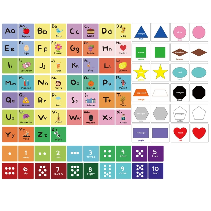 

Baby Word Letter Color Number Early Childhood Education Cognitive Learning Card Kids Dice Game Card