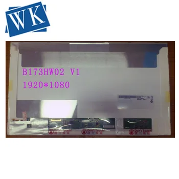 

B173HW02 V1 17.3" LED FHD 1920 x 1080 LCD Screen Full-HD 681991-001 Display Matrix Replacement for Laptop