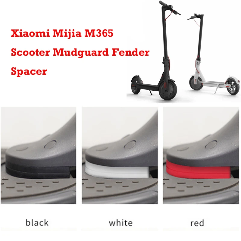 

Xiaomi Mijia Pro M365 Scooter Rear Mudguard Fender Wing Spacer Sets Upgraded 10 Inches M365 Wheel Tyre Tire Scooter Accessories