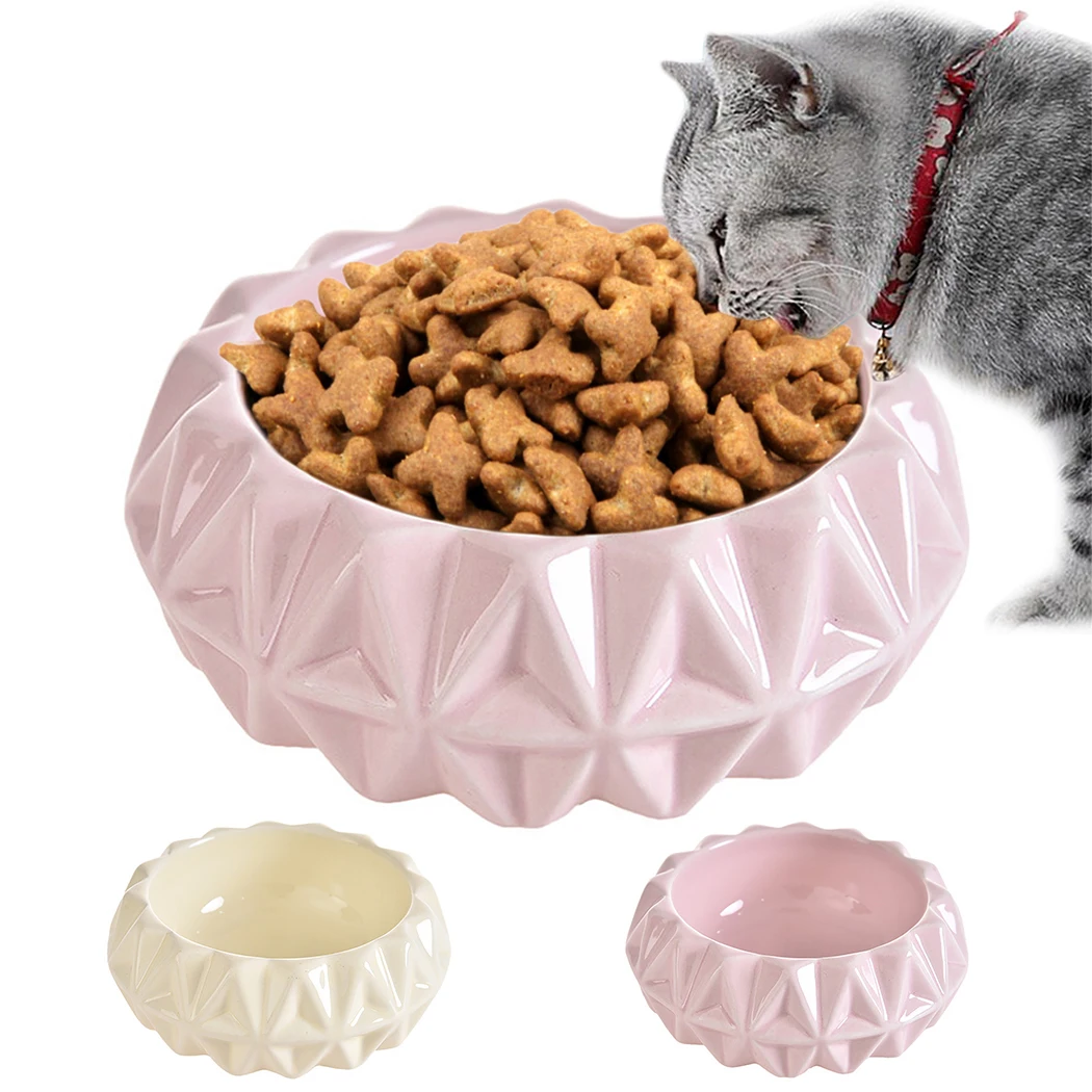 Керамические миски для домашних животных креативный дизайн в форме цветка миска для домашних животных для собак кошек питатель для домашних животных товары для кормления собак