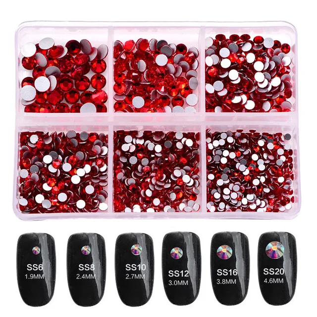 1-Box-Crystal-Nail-Art-Rhinestone-Gold-Silver-Clear-All-Color-Flat-Bottom-Mixed-Shape-DIY jpg