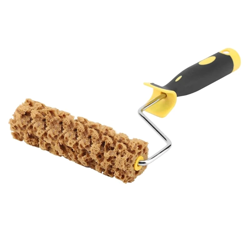 Texture Sponge Roller Brush 6 Inches Durable Imitation Seaweed Sponge Roller for Home Wall Art Paint Coloring DIY Tool ceiling paint roller