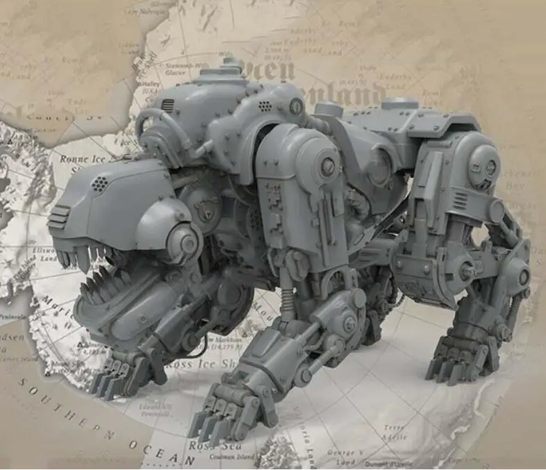 1/24 Assembly Resin Figure Kit Machine Hunter