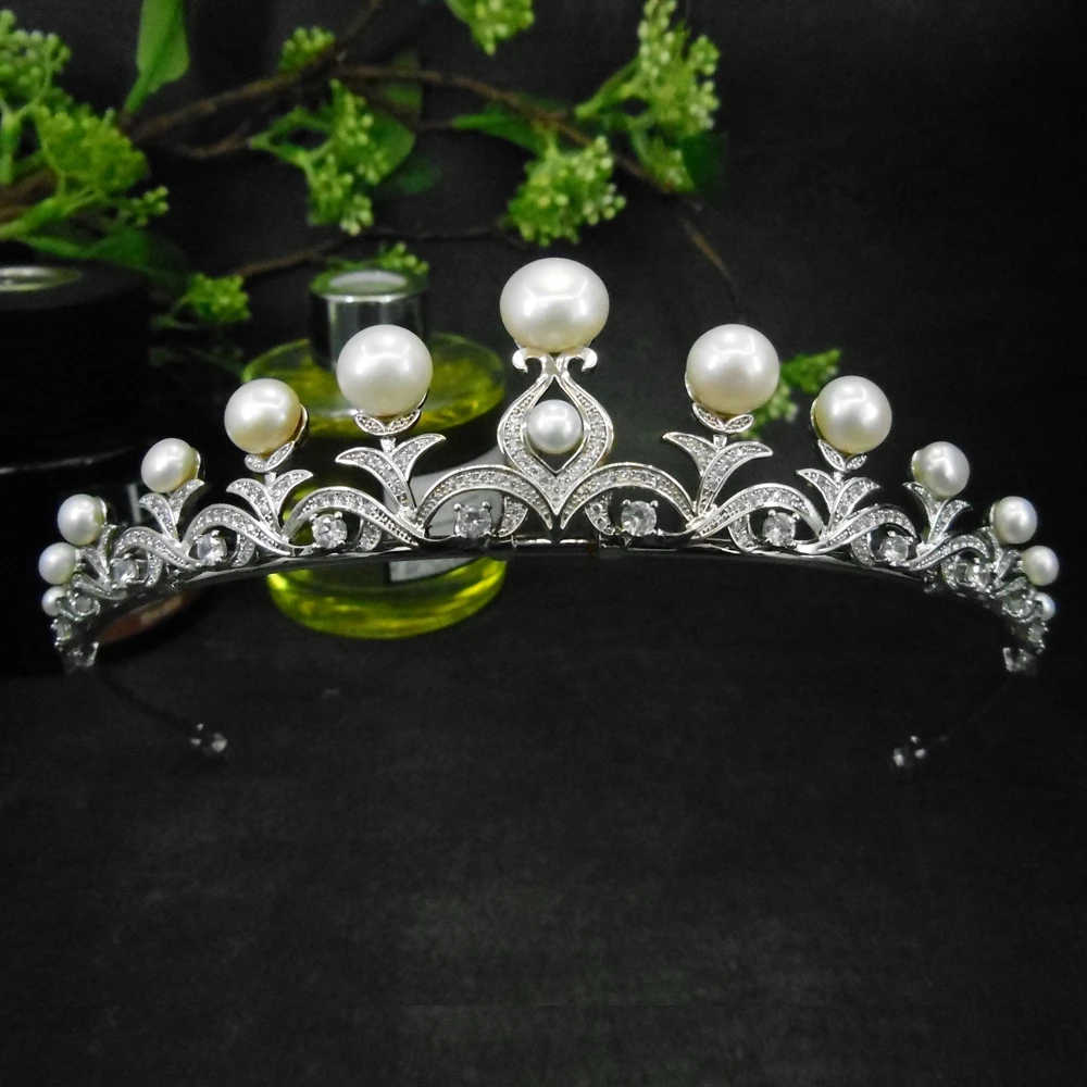Pearl crown headband Clearance