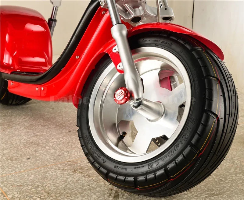 Daibot Electric Scooter Motorcycle 2 Wheeled Self Balancing Scooters  Big Tire Citycoco Electric Scooter 1000W 60V (25)