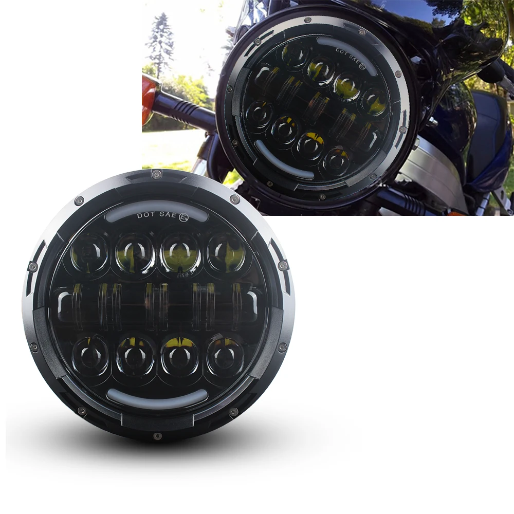 7-дюймовый светодиодный фонарь Hi/low Beam с поворотным сигналом DRL и противотуманной лампой 30 Вт 4,5 ”дополнительные фары для любых моделей 7" и 4,5 дюймов
