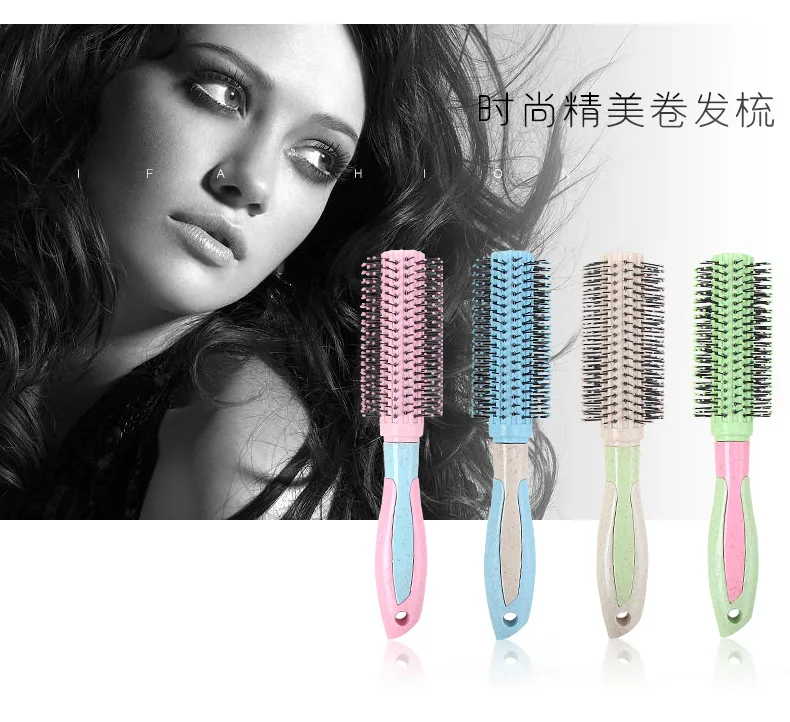 Прямая расческа для волос Tangle Teezer, стиль, простая ручка, соломенная расческа для волос, расческа ярких цветов