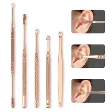 30 компл./лот ушной серы сборщиков очиститель очистителей для удаления ушной серы инструменты светодиодный набор инструментов с фонарем ушные палочки воск Пинцет для удаления