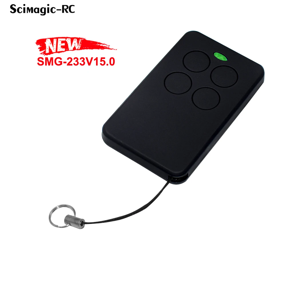 

Scimagic-RC SMG-233V15.0 Garage Remote Control Multi Frequency 280-868MHz Duplicator Clone 433MHz 868.3MHz Command Transmitter