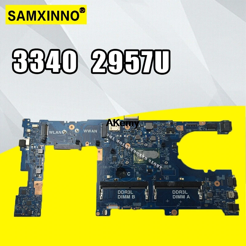 Laptop Moederbord Voor Dell Latitude 3340 Moederbord W/2957U Cpu X13HJ 0X13HJ CN-0X13HJ 13229-1 DDR3L 100% test Ok Laptop Moederbord Voor Dell Latitude 3340 Moederbord W/2957U Cpu X13HJ 0X13HJ CN-0X13HJ 13229-1 DDR3L 100% test Ok