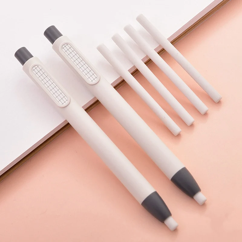 Easily Press The Rubber Student With A Stationery Creative Automatic Retractable Pen Eraser Clean Art Painting Supplies