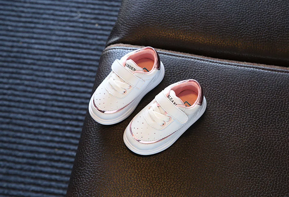 Spring and Autumn Baby Casual Shoes Children's Sports Shoes Girls Little White Shoes Fashion Boys Baby Shoes Toddler Shoes