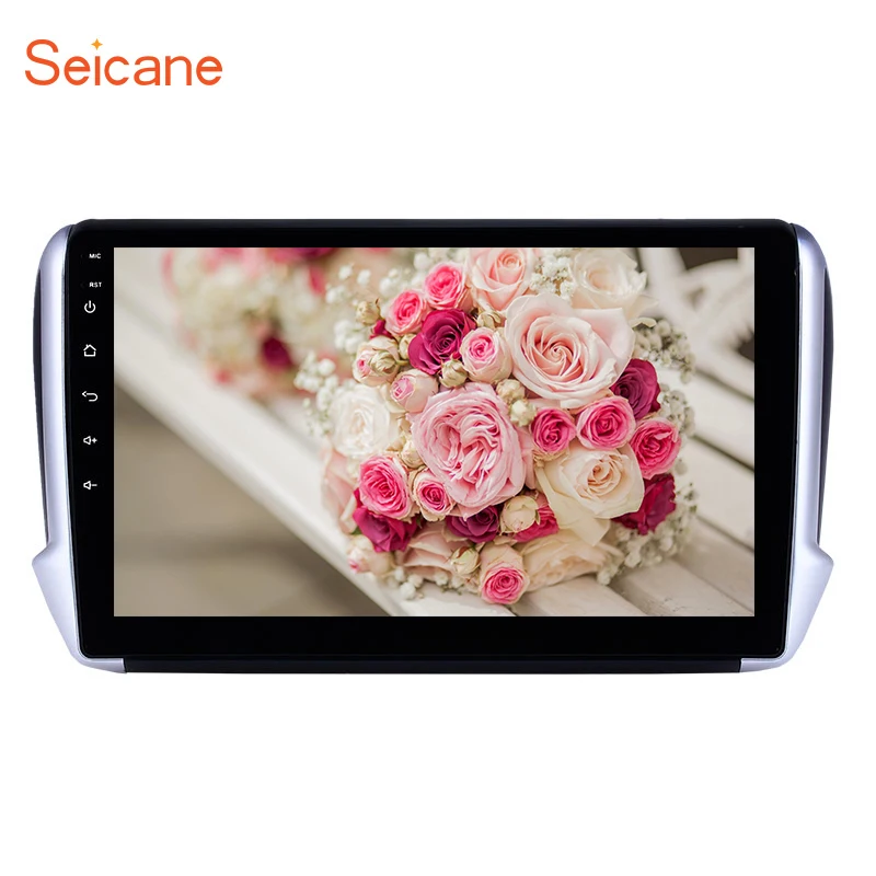 

Seicane Car Stereo 2Din 10.1" Autoradio Android 8.1 GPS Radio for Peugeot 2008 2014 2015 2016 HD support Carplay