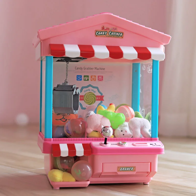 Игровой кран с монетоприемником машина для захвата кукол игровой автомат