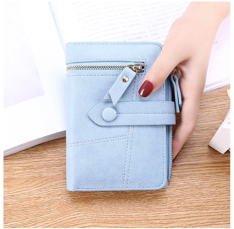 High Quality Women's Wallet Short Women Coin Purse Wallet Ladies Card Holder Small Hasp Money Bag Clutch Carteira кошелек