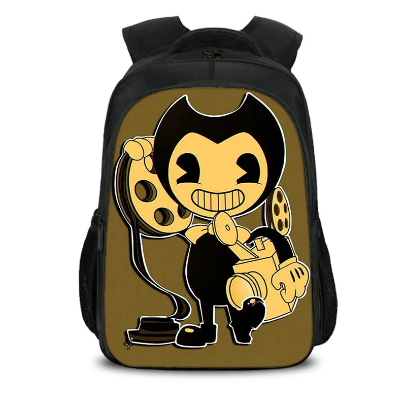 Новое поступление, школьный рюкзак Bendy And The Ink Machine, студенческий рюкзак для подростков, мальчиков и девочек, детский рюкзак Bendy and Boris