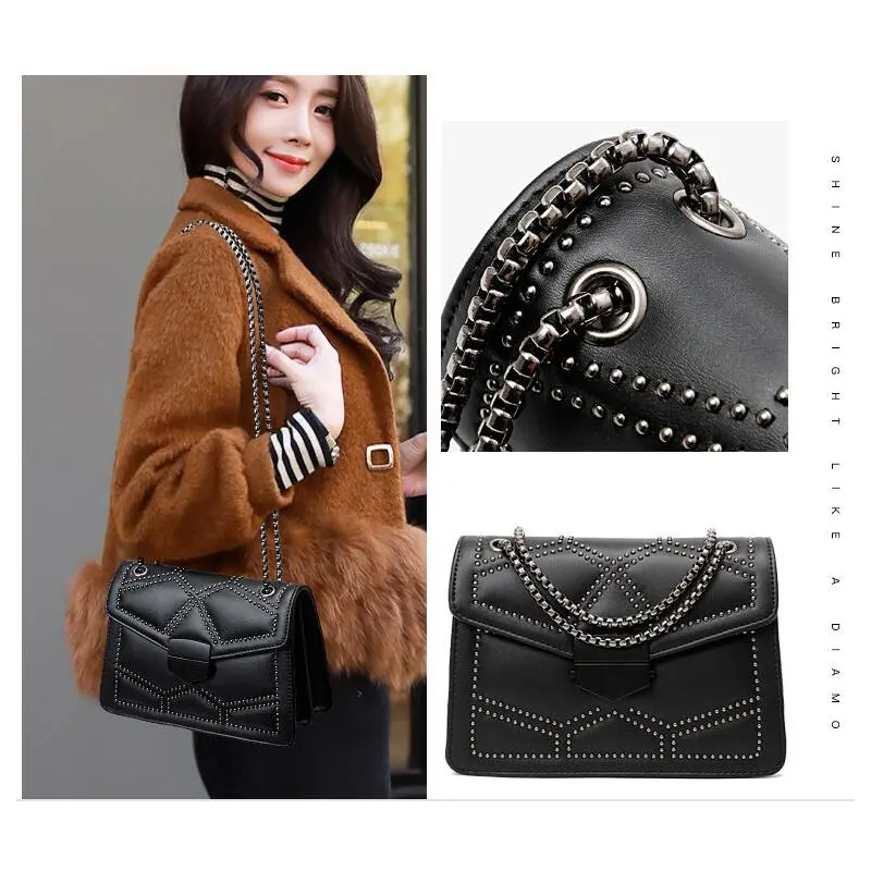 Новая дизайнерская женская сумка через плечо, дамская сумка с карманом для телефона на молнии, осень, женские сумки с клапаном, брендовые кожаные женские сумки на плечо