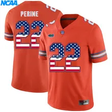 Новое поступление высокое качество Lamical Perine#22 Малик Дэвиса#20 колледж футболка ограниченной серии Майки S-XXXL