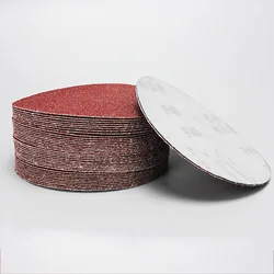 Disque de ponçage de 4 pouces (100mm), grain 40 2000, tampon de polissage, papier de verre pour bois/aluminium/métaux Non ferreux, 10 pièces 