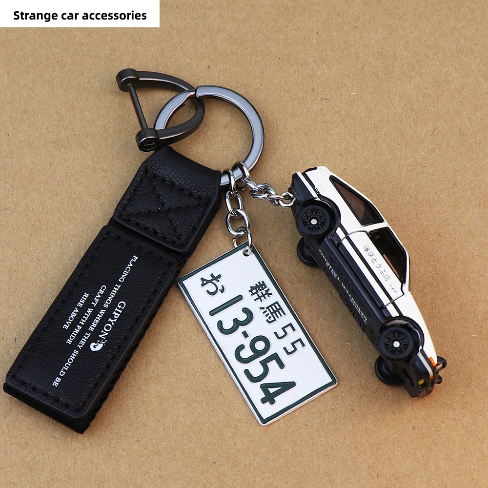 1/64 Original Toyota Ae86 Alloy Car Model Keychain, Creative Modification Pendant Takumi