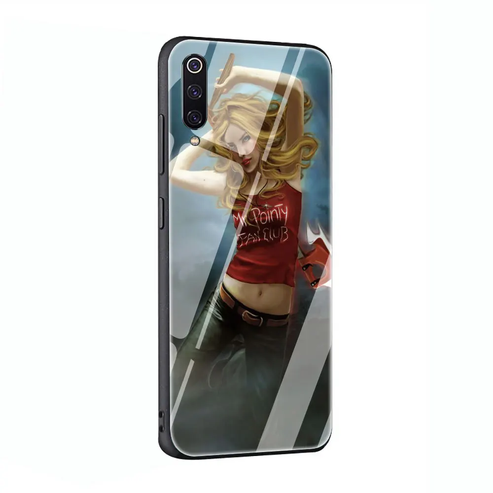 G4 EWAU Buffy Охотник на вампиров чехол для телефона из закаленного стекла для Xiaomi mi 8 9 Red mi 4X 6A Note 5 6 7 Pro Pocophone F1 - Цвет: G4