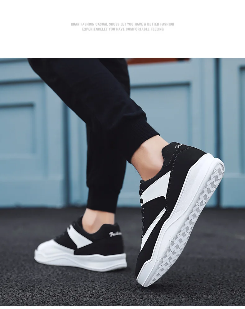 Explosion comfortable Large size spring and autumn new trend men's fashion shoes casual students personality wild men's shoes