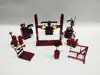 1/18 24 43 64  Maintenance Props Garage Repair Shop Tools  Package Kit Model Parking Car Scene 4