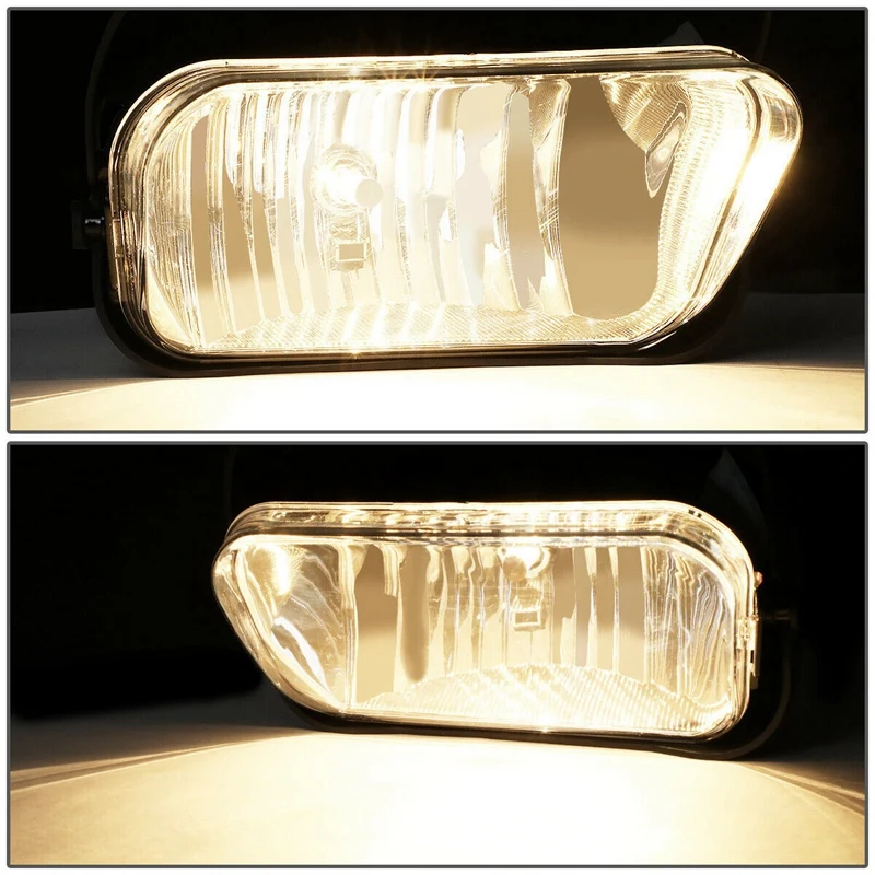 1 пара передних приводных противотуманных фар для CHEVY SILVERADO Clear 04-07 1500 2500