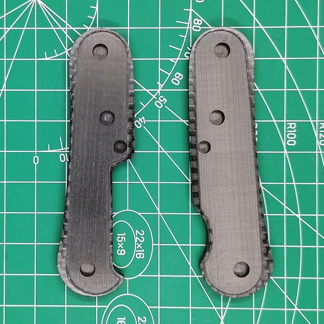 Custom Made Carbon Fiber Handle Scales For 85mm Victorinox Evolution  Delemont Swiss Army Knife - Outdoor Tools - AliExpress